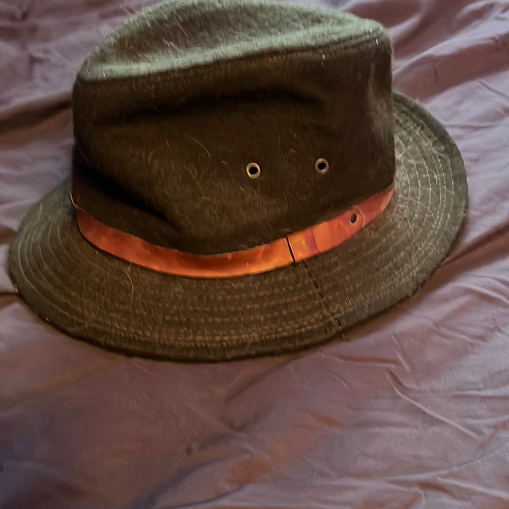 Woolrich Green Wool Hat